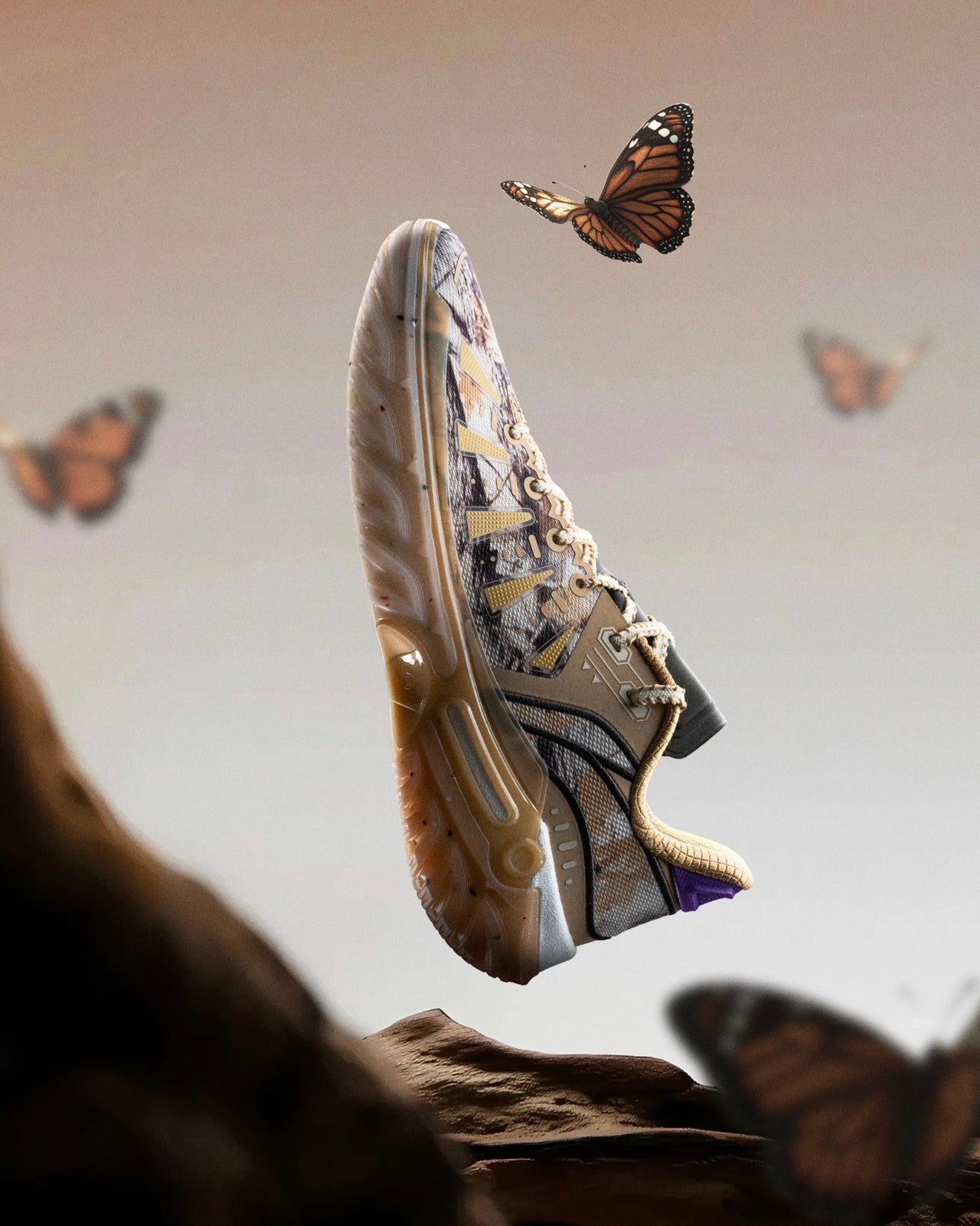 Li-Ning JieAo 2 "Dryad" 李宁 桀骜2 篮球鞋 枯叶蝶