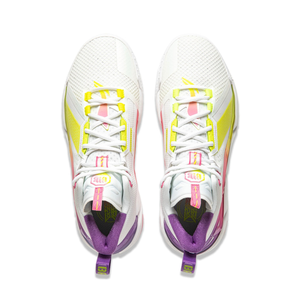 Li-Ning BadFive 4 "White Yellow Pink Purple" 李宁 反伍4 篮球鞋 兵不厌诈