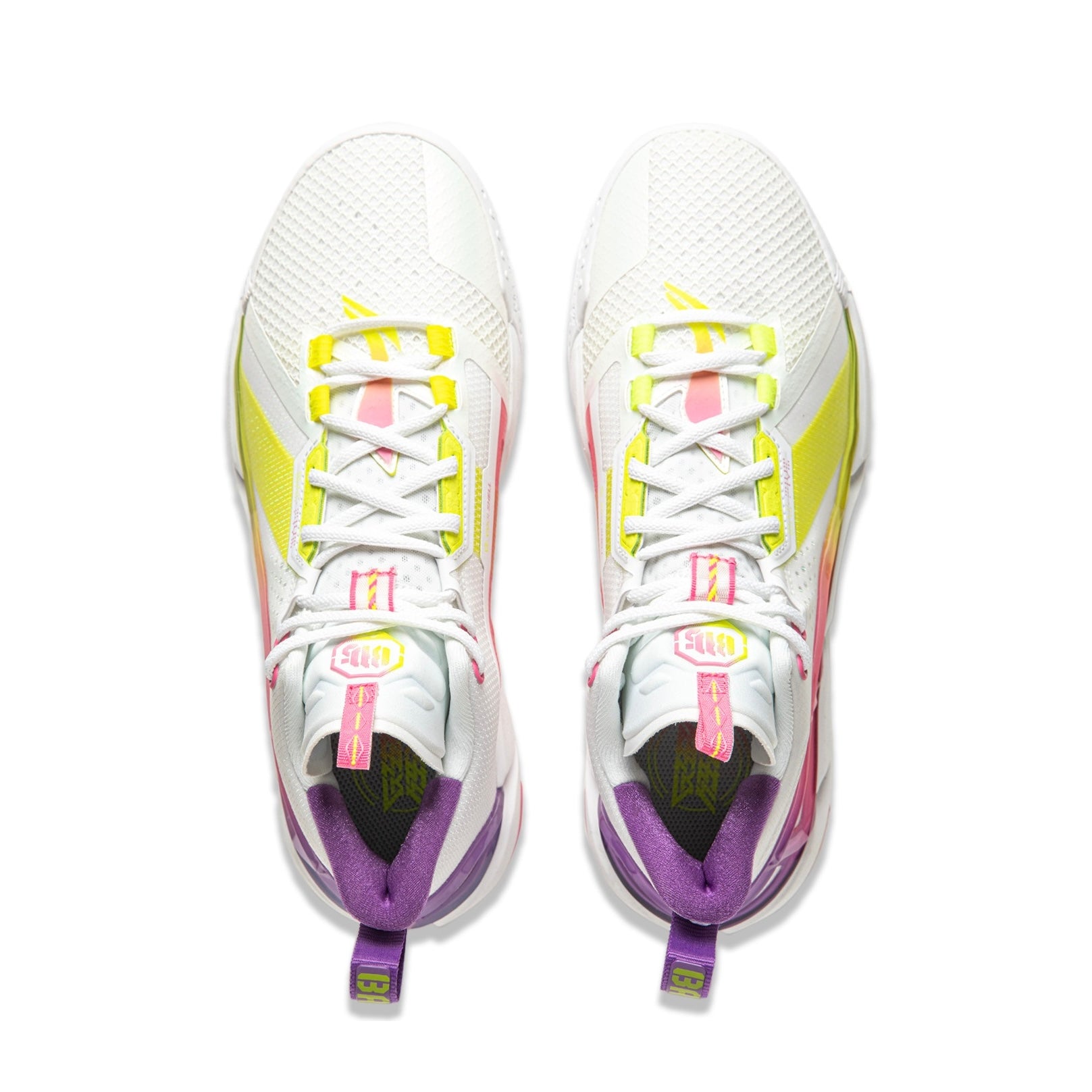 Li-Ning BadFive 4 "White Yellow Pink Purple" 李宁 反伍4 篮球鞋 兵不厌诈