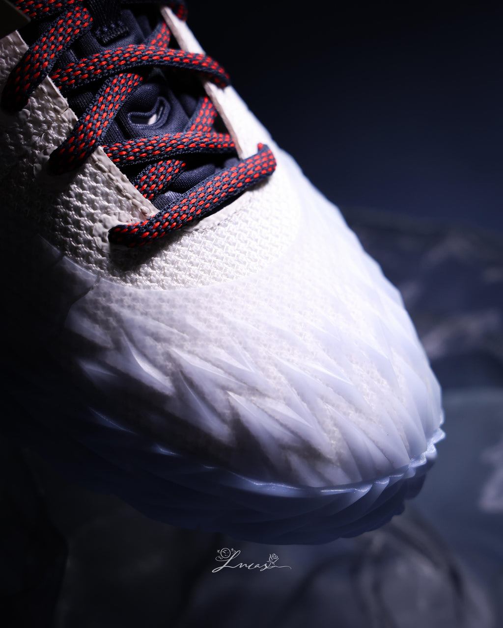 Nike S.T. Charge "Detroit Tough" 篮球鞋 白蓝