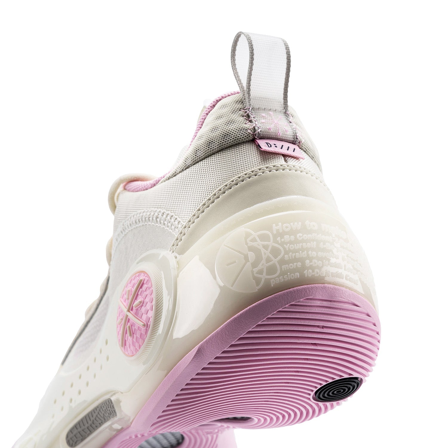 Li-Ning Way of Wade 10 Low "Storm Surge" 李宁 韦德之道10 低帮 篮球鞋 风暴/白粉色