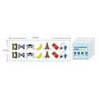 DIY Custom Sneaker Transfer Sticker "Player Emoji" 球鞋定制转印贴纸 球员表情包系列