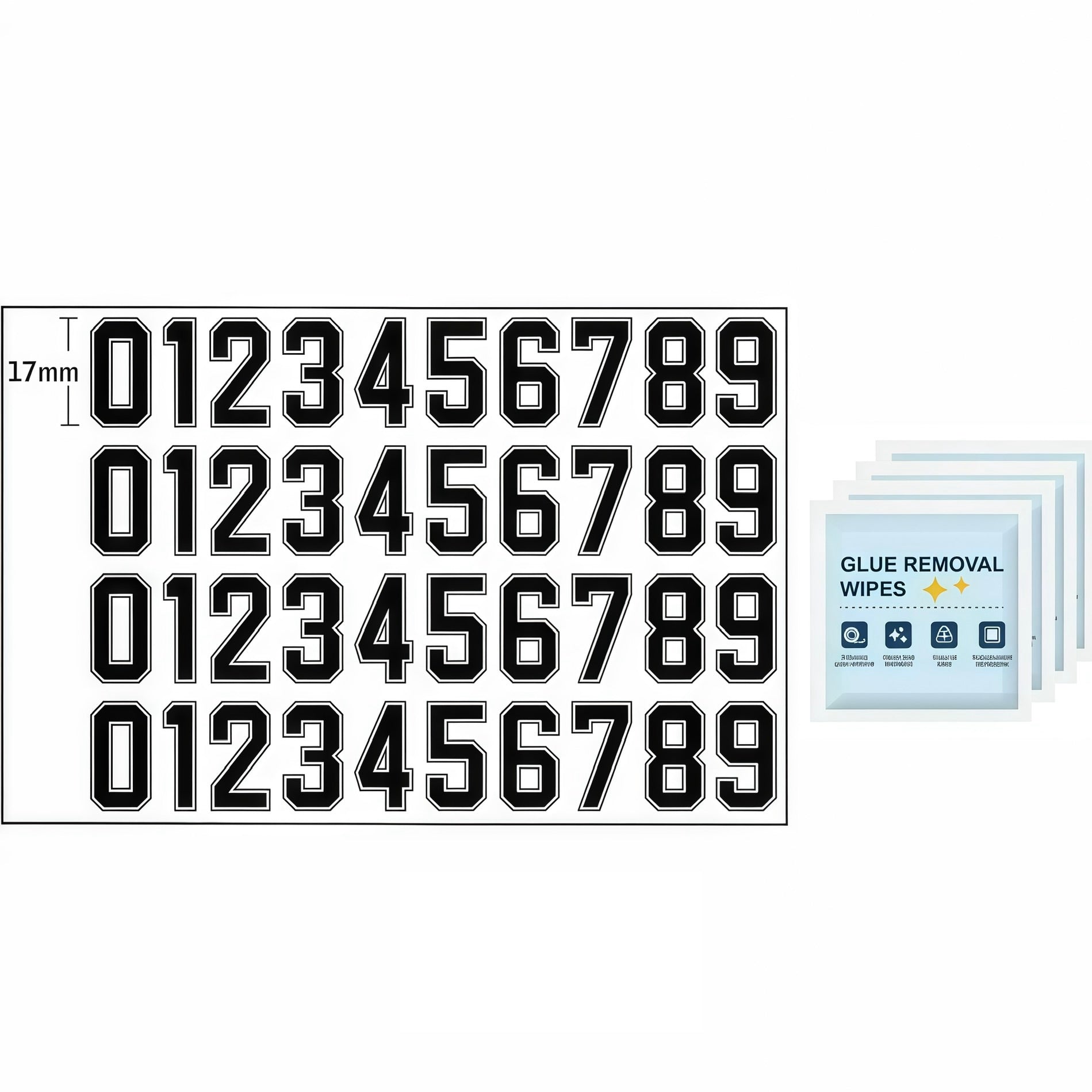 DIY Custom Sneaker Transfer Sticker "Letter/Number" 球鞋定制转印贴纸 字母/数字系列