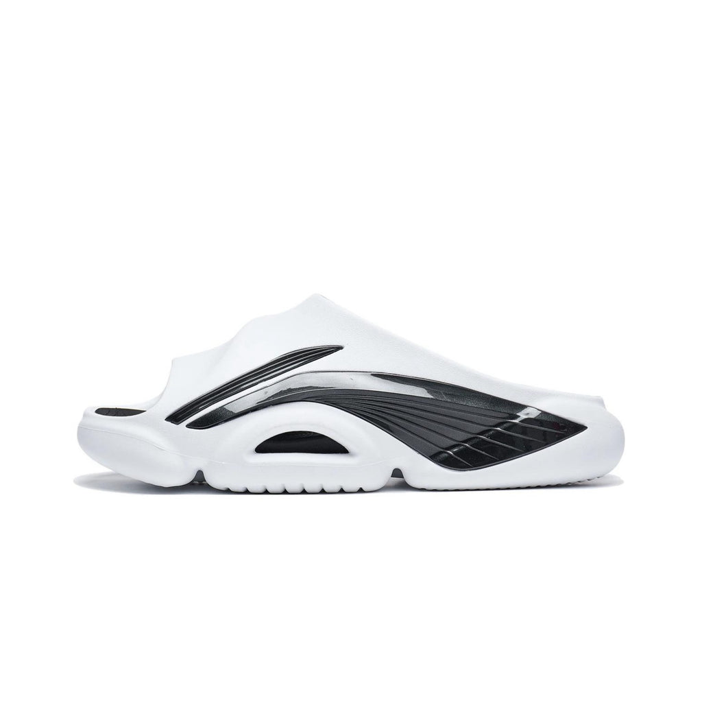 Li-Ning BadFive Slide "White Black" 李宁 反伍 拖鞋 白黑