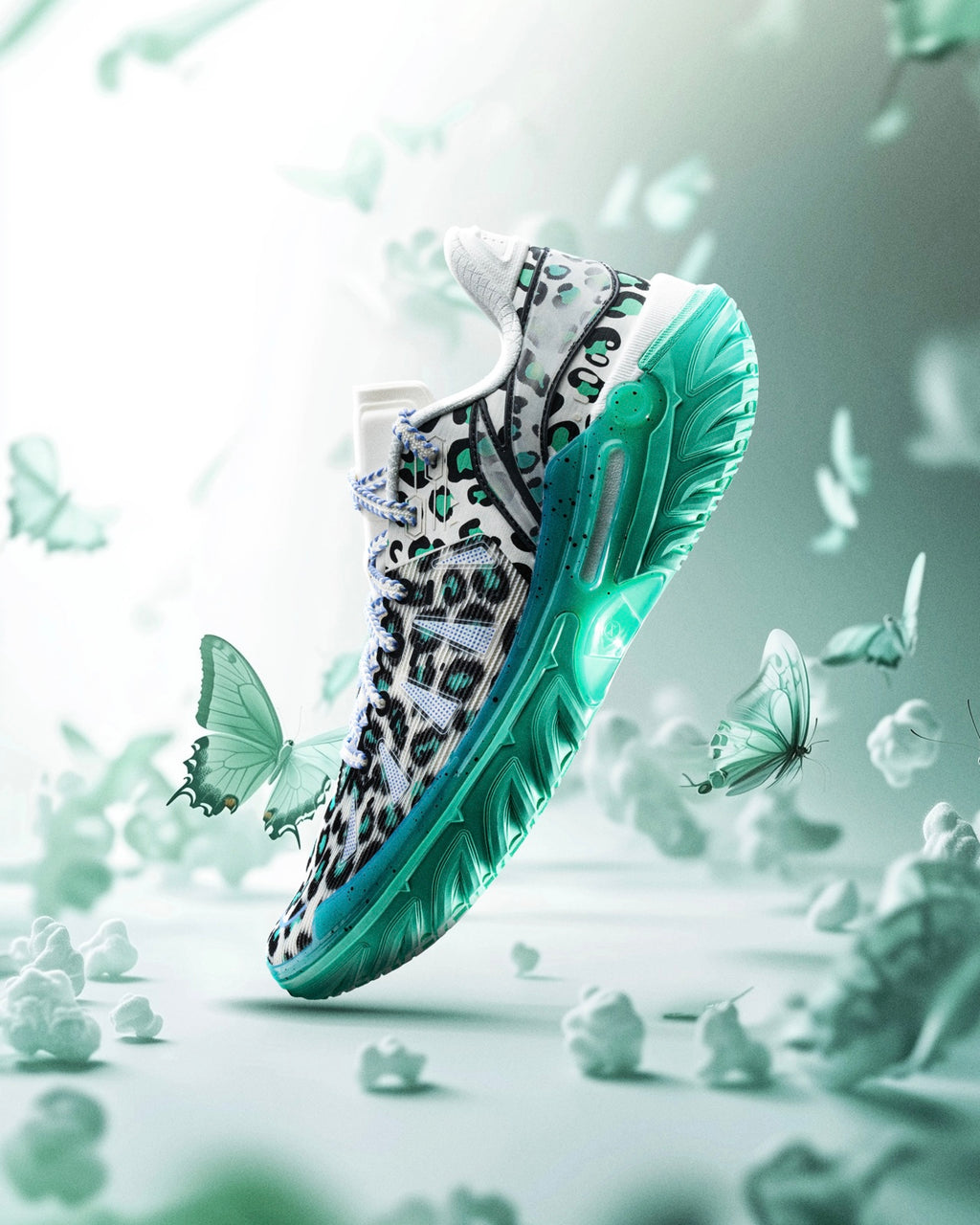 Li-Ning JieAo 2 "Green Spotted Butterfly" 李宁 桀骜2 篮球鞋 绿斑蝶