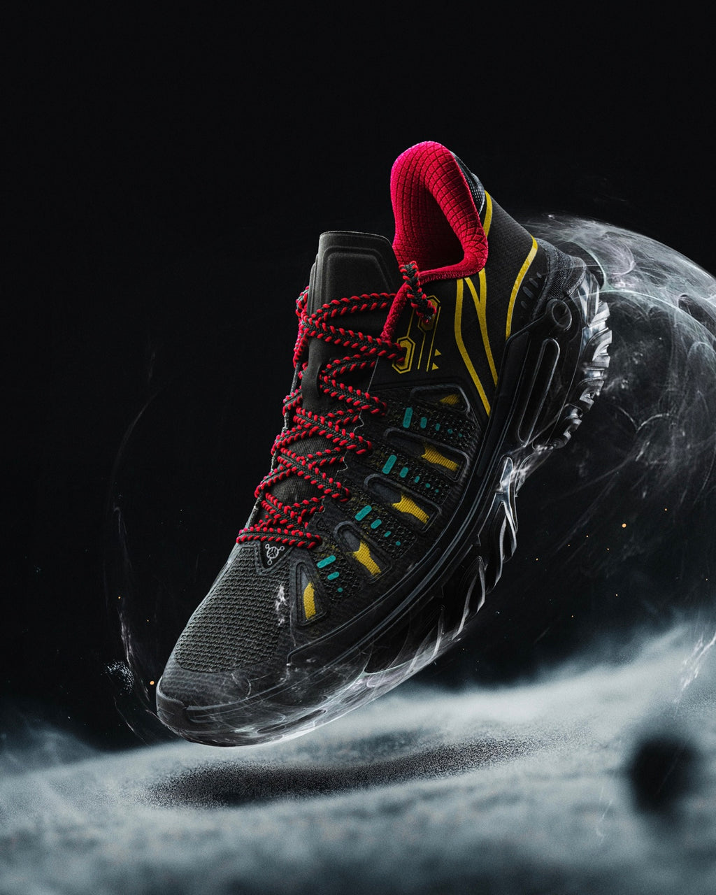 Li-Ning JieAo 2 "Black Fog" 李宁 桀骜2 篮球鞋 黑雾