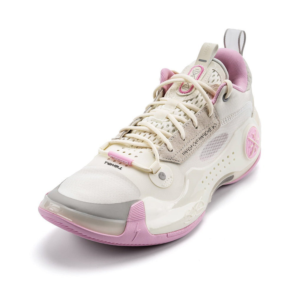 Li-Ning Way of Wade 10 Low "Storm Surge" 李宁 韦德之道10 低帮 篮球鞋 风暴/白粉色