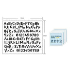 DIY Custom Sneaker Transfer Sticker "Letter/Number" 球鞋定制转印贴纸 字母/数字系列