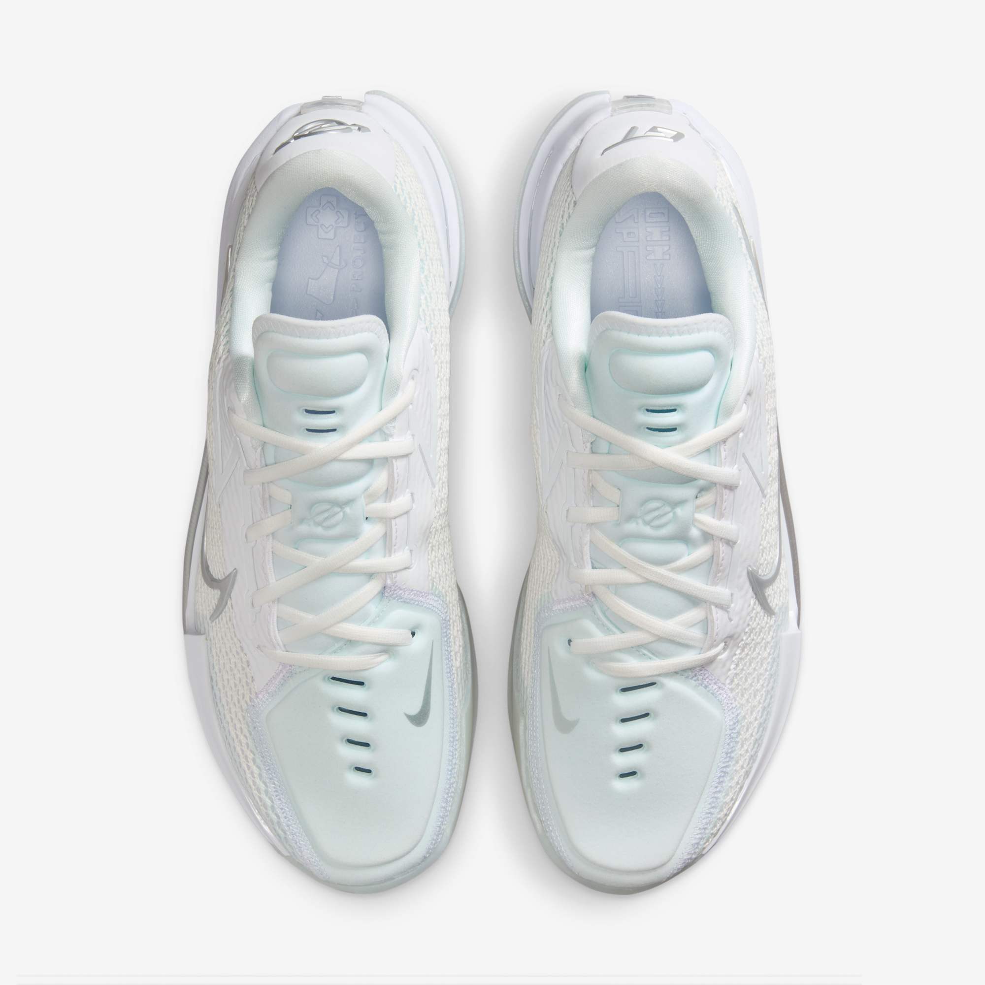 Nike Air Zoom G.T. Cut 1 "White Chrome" 篮球鞋 白色