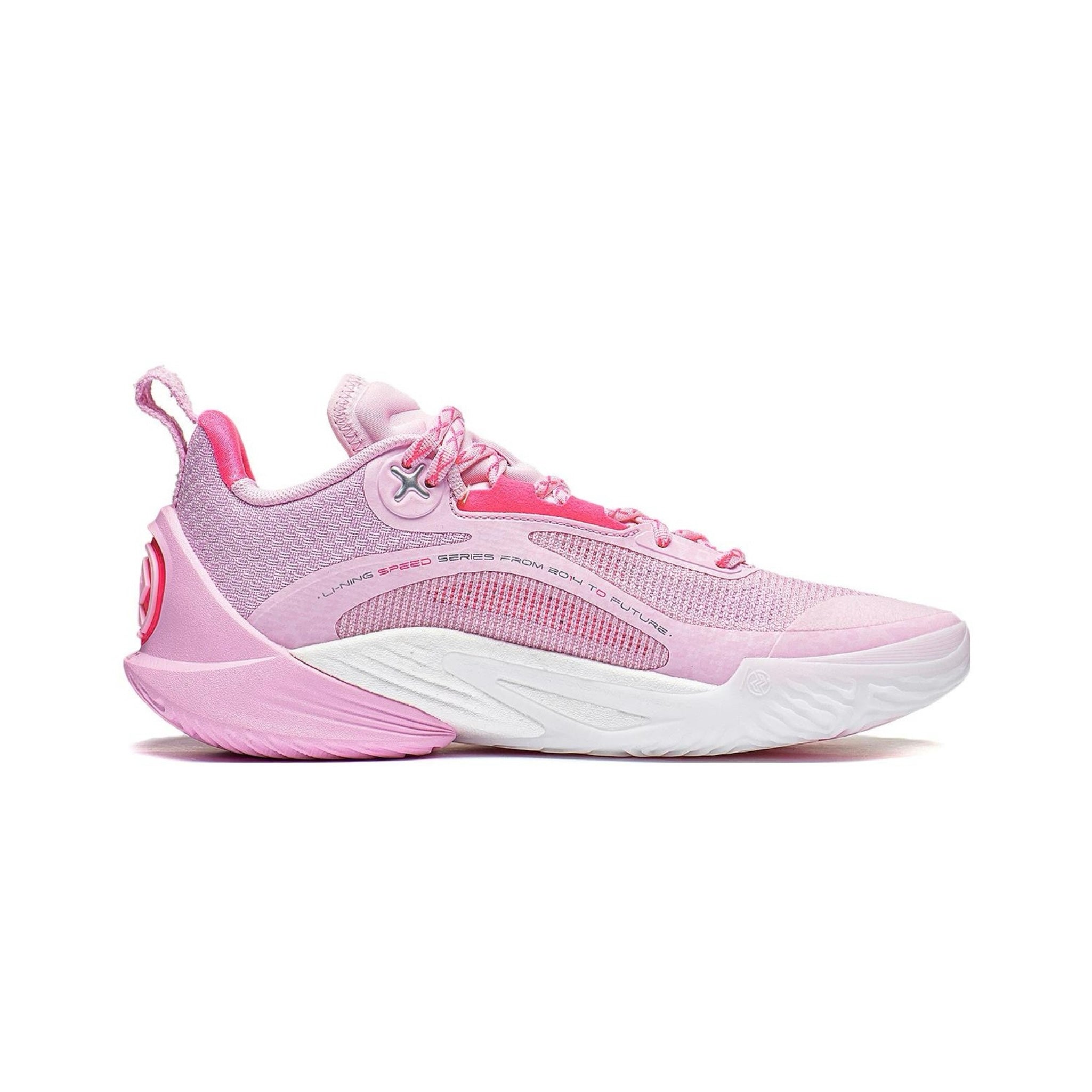 Li-Ning Speed 10 "Pink Leopard" 李宁 闪击10 篮球鞋 嫩樱粉