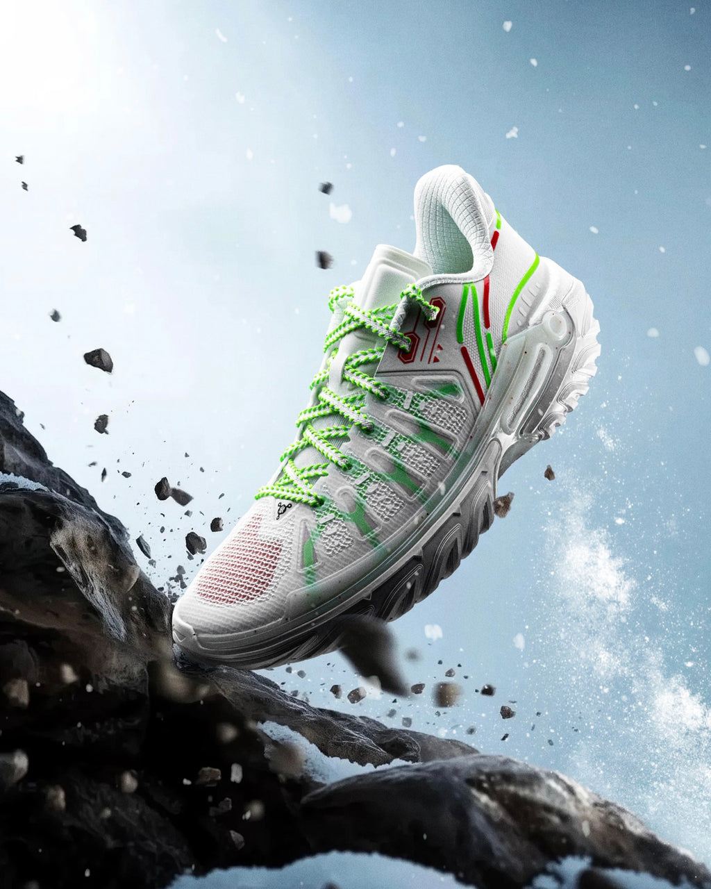 Li-Ning JieAo 2 "Blizzard" 李宁 桀骜2 篮球鞋 暴雪