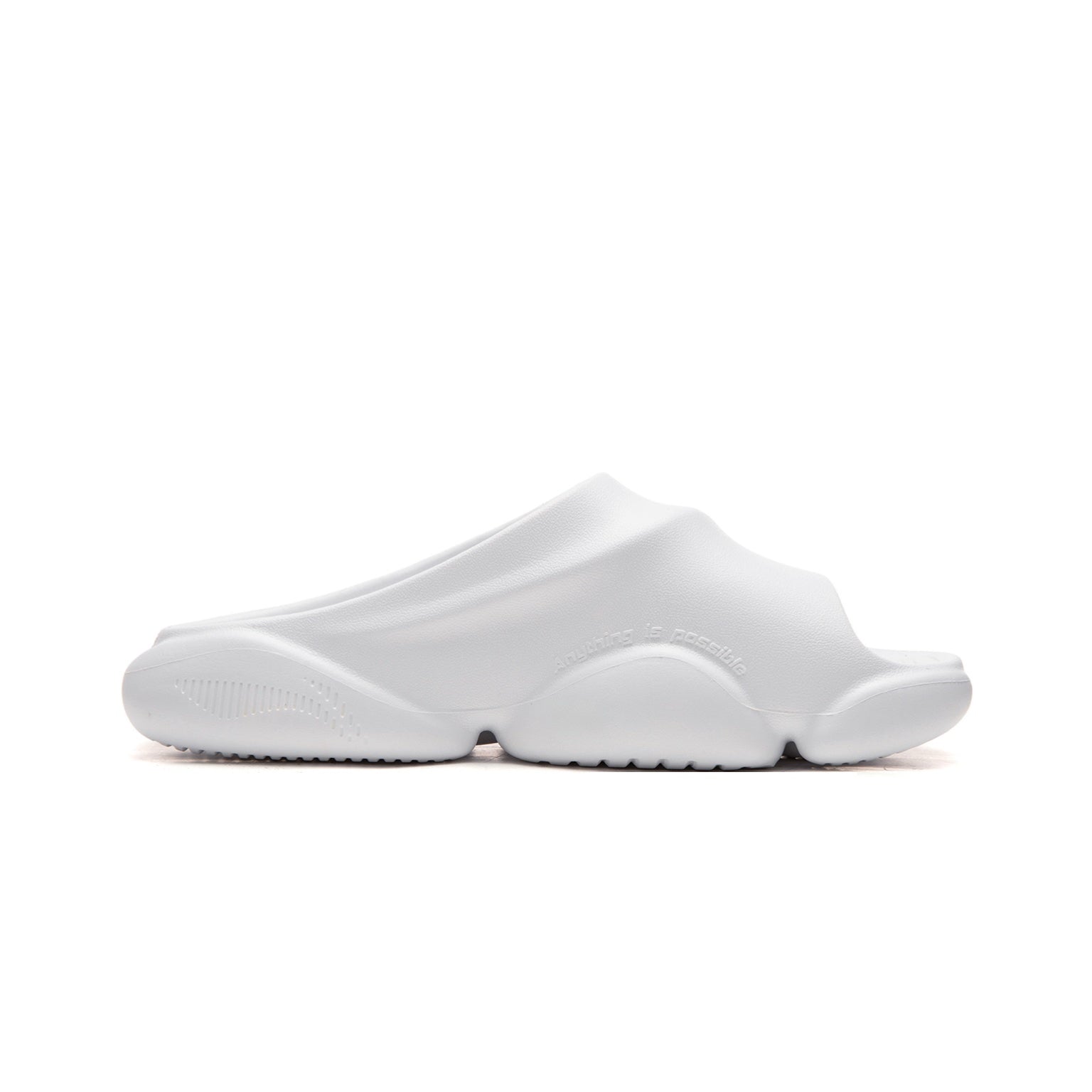 Li-Ning BadFive Slide "Stardust White" 李宁 反伍 拖鞋 星尘白
