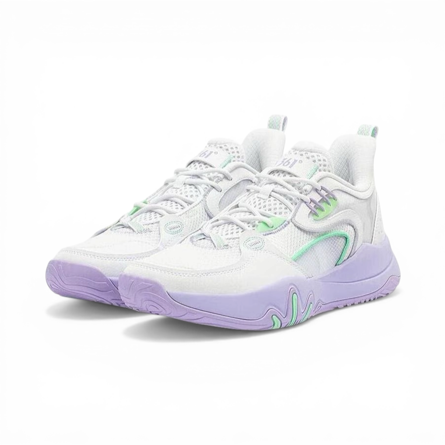 361° Lava "White Purple" 篮球鞋 白紫色