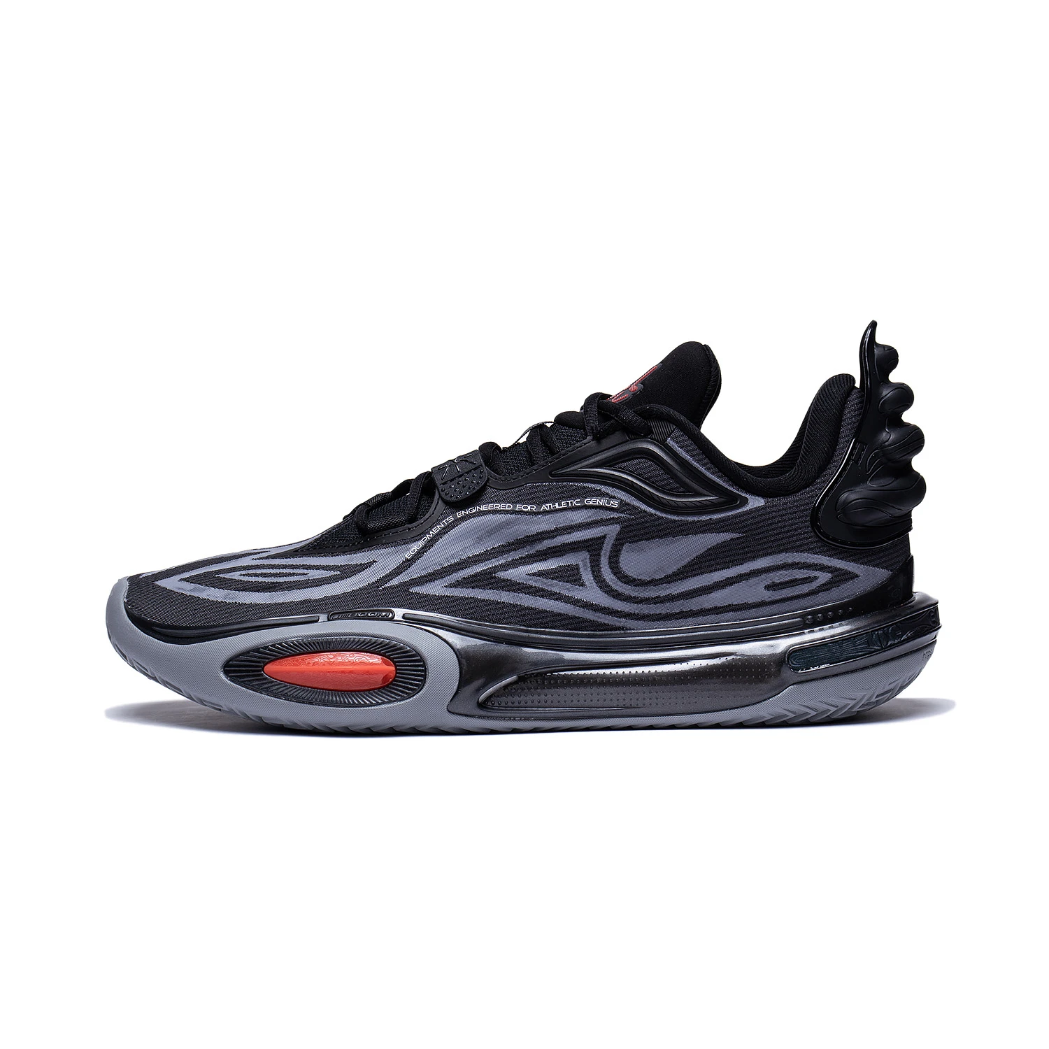 Li-Ning Wade All City 11 V2 "Blood Fire" 
李宁 韦德之道 全城11 V2 篮球鞋 冷檀黑